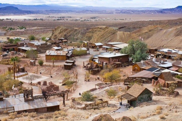 Ghost town Calico, California