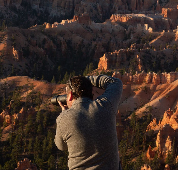 Bryce-KenHubbard_MikaelaRulandOriginal_700v Tamron photographer Ken Hubbard captures the light as the sun rises over Bryce Canyon's hoodoos