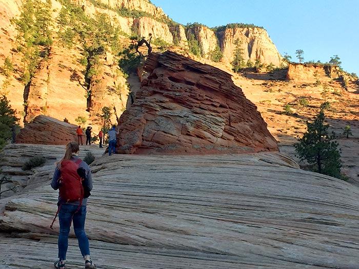Zion-Workshop-OrigamiRock_DaveKrause_700v Photographing Origami Rock in Zion National Park