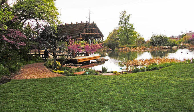 SLC-Red-Butte-Garden-Middle-Pond_FlickrAndreyZharkikh_680 The Middle Pond area of Red Butte Garden in Salt Lake City.