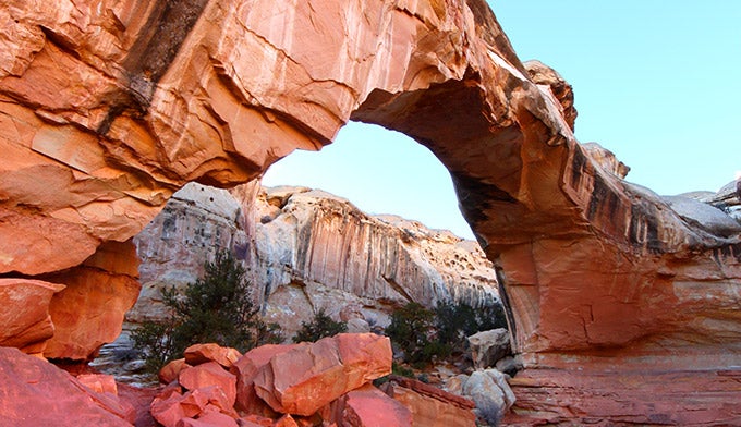 Capitol-Reef-Hickman-Natural-Bridge_DP_680 The Hickman Natural Bridge in Capitol Reef National Park