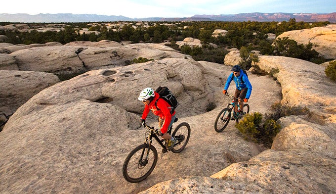 UT-GooseberryMesa-HurricaneCliffs-bike_BLM_680 Mountain bikers on Gooseberry Mesa