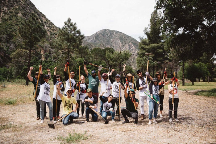ParksProject-YO-volunteers-rakes_courtesy_700 Parks Project volunteers in Yosemite National Park