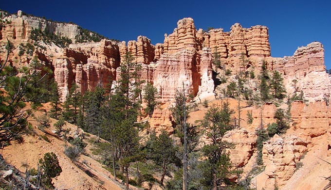 Bryce-Fairyland-Loop-2_Dollar_680 Fairyland Loop Hiking Trail in Bryce Canyon National Park.