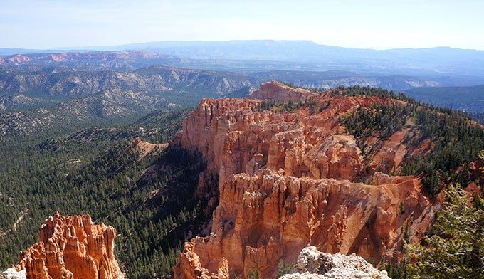 Bryce-Rainbow-Point-2_ElisabethKwak_680 View from Rainbow Point in Bryce Canyon National Park. Photo by Elisabeth Kwak