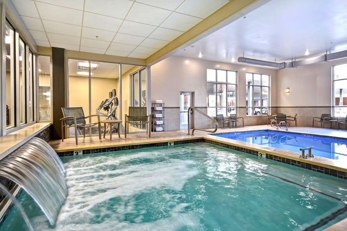 HomewoodSuitesHilton-Pool-HotTub_courtesy_700 Indoor pool and hot tub at Homewood Suites by Hilton Moab