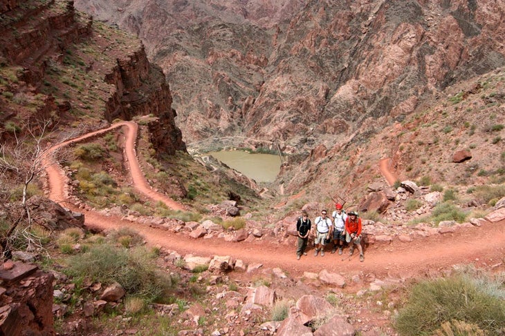 WildlandTrekking-GC-switchback_courtesy_1000 Hiking in the Grand Canyon