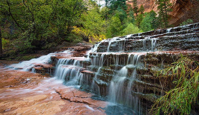 Z-Archangel-Falls_DP_680 Archangel Falls in Zion National Park