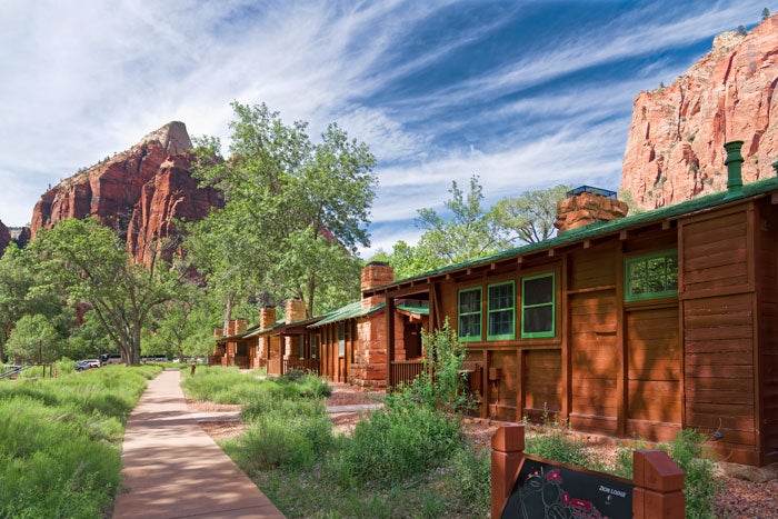 Zion Lodge in Zion National Park