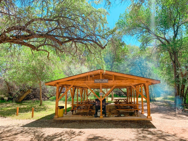 The pavilion at Canyonlands RV Resort & Campground by Sun RV Resorts