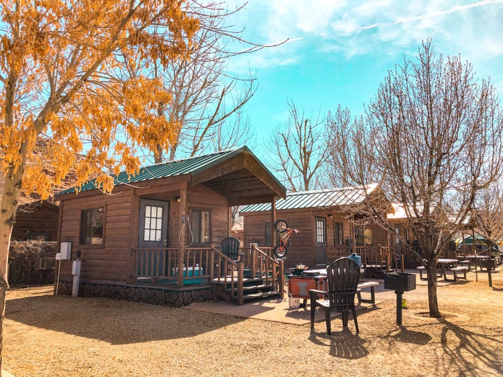 Cabins at Moab Valley RV Resort & Campground by Sun RV Resorts