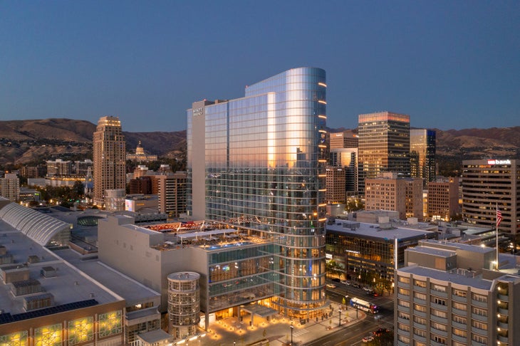 The new Hyatt Regency Salt Lake