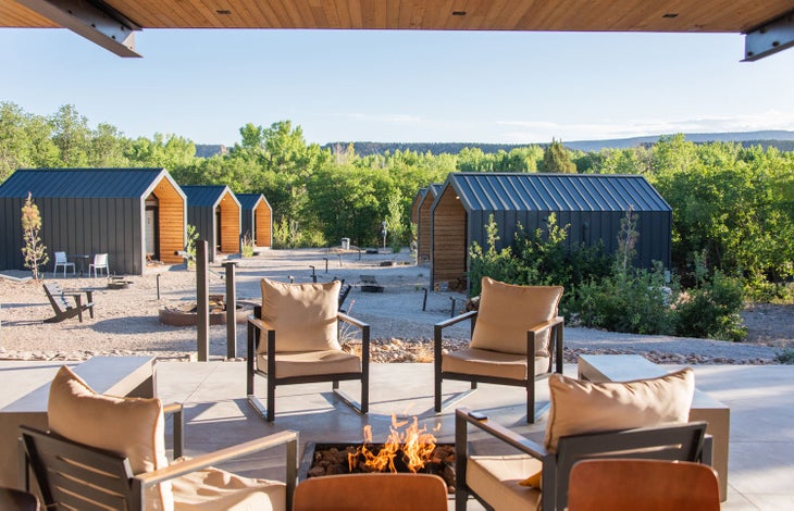 Cozy cabins at Yonder Escalante