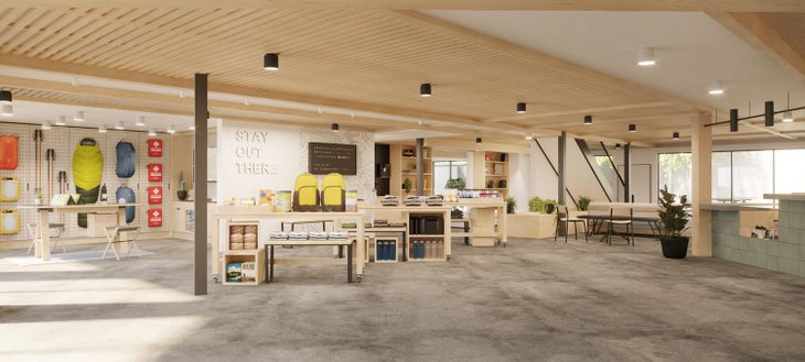 Field Station Moab lobby with Adventure Desk