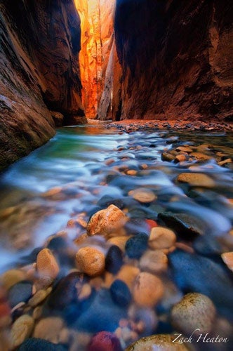 Z-Narrows-river-rock_TamZachHeaton_500 Zion Narrows and the Virgin River by Zach Heaton