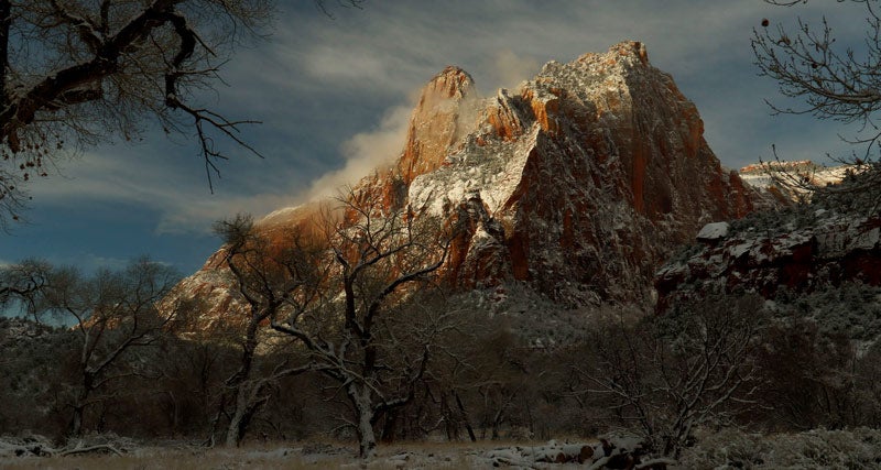 Z-Winter-Wonderland_TamHeikiDierckx_800 A winter wonderland in Zion National Park. Photo by Heiki Dierck