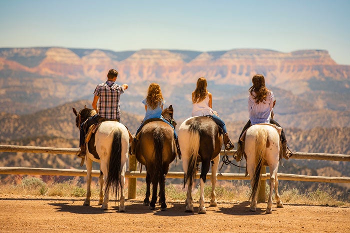 RubysInn-Horseback_RelicAdvertising_courtesy_700 Guided horseback trail rides near Bryce Canyon National Park with Ruby's Inn